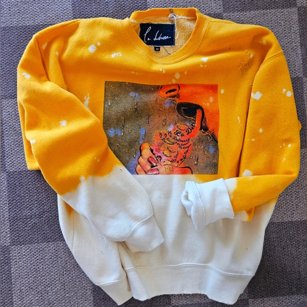 LA Detresse tie-dye sweatshirt 🌞👅🍦